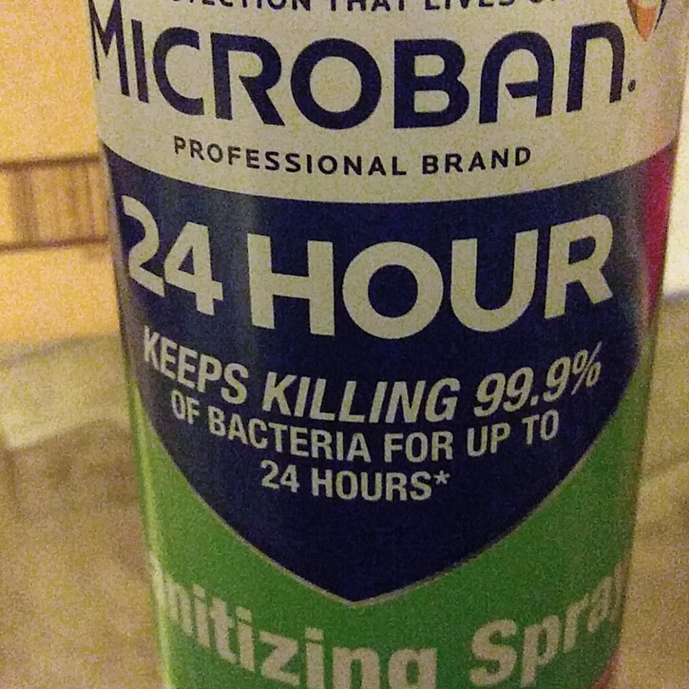 6 Micro ban 24hrs sanitizing spray